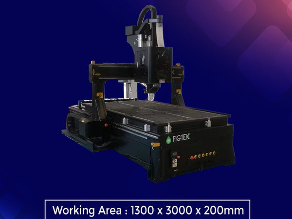 1330 ATC with Vacuum Bed and T-Slot Working Table