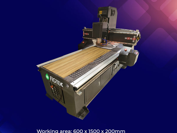 6015 Industrial Router with Vacuum Table and Pump