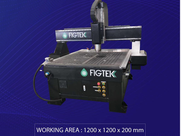 FIGTEK CNC Router 1212 with Vacuum Table