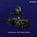 1325 ATC with Vacuum Bed and T-Slot Working Table