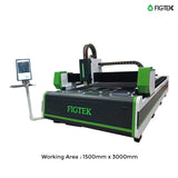 1530 Fiber Metal Cutting Machine 6000W