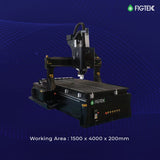 1540 ATC with Vacuum Bed and T-Slot Working Table