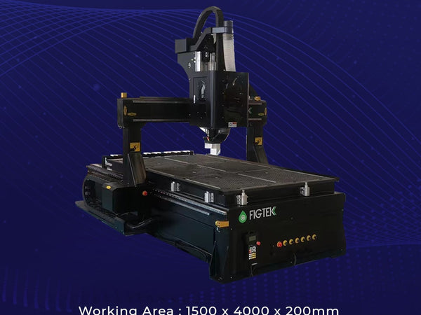 1540 ATC with Vacuum Bed and T-Slot Working Table