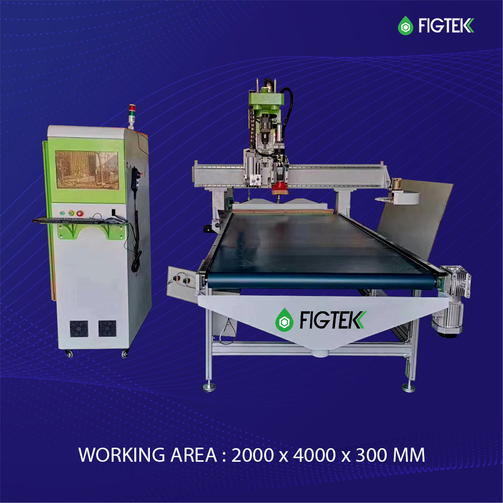 Modular Kitchen Making Cnc Router Machine Figtek 2040 CNC Router for Kitchen Cabinets with ATC – Figtek Industry