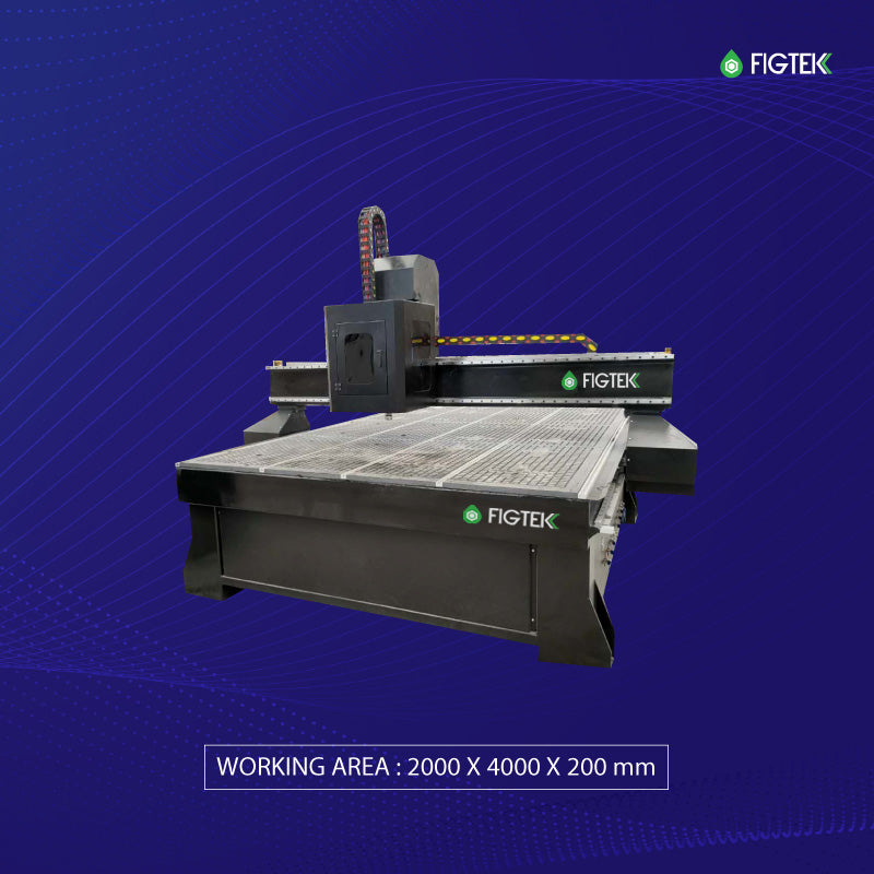 2040 ATC with Vacuum Bed and T-Slot Working Table