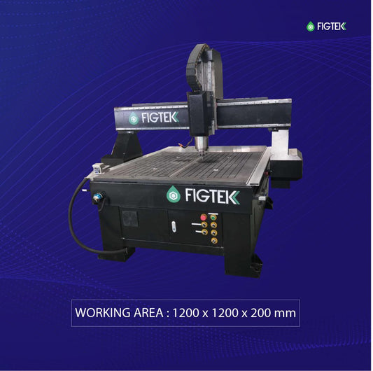 FIGTEK CNC Router 1212 with Vacuum Table