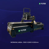 Figtek CNC Router 1325 with Vacuum Table and Pump
