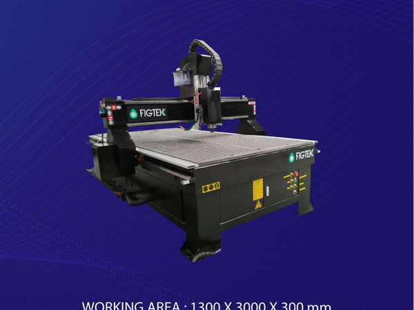 FIGTEK CNC Router 1330 with Vacuum Table and Pump