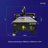FIGTEK CNC Router 1325